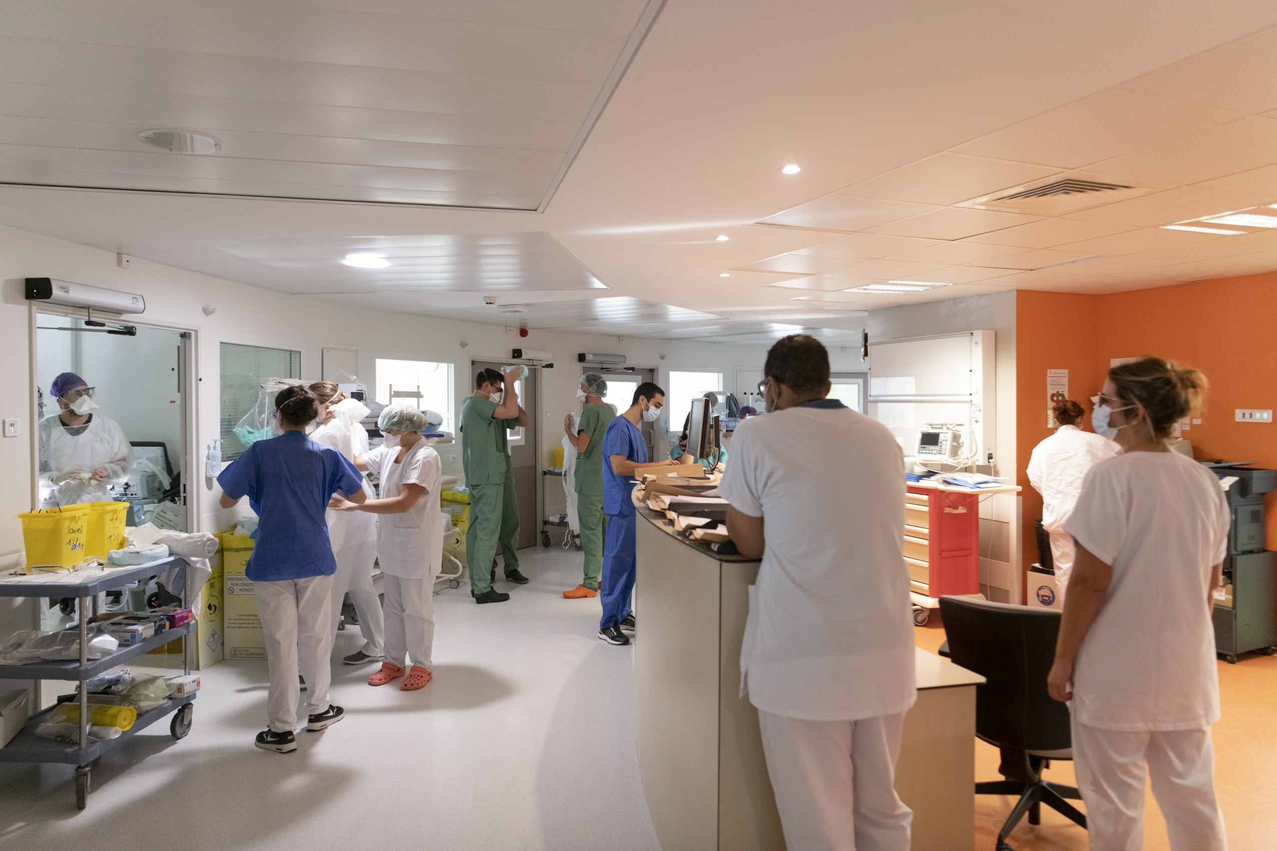 Le service de Réanimation et médecine intensive du CHU de Lille